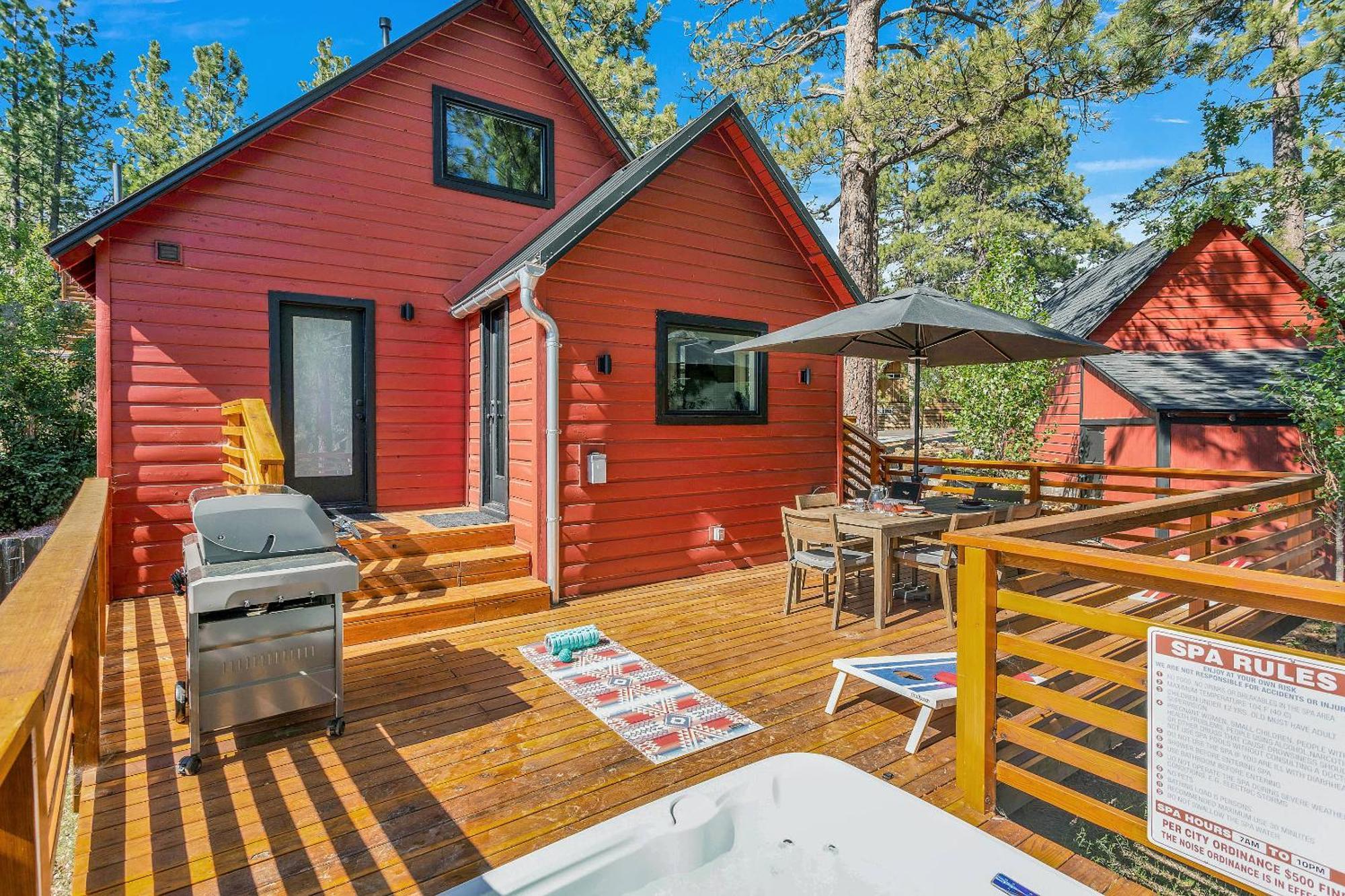 Sled-Ski Lakeside Village Cabin - Spa - Bbq - Firepit - Loft - Games Big Bear Lake Esterno foto